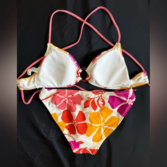 Y2K Aeropostale floral print bikini - Picture 2 of 4